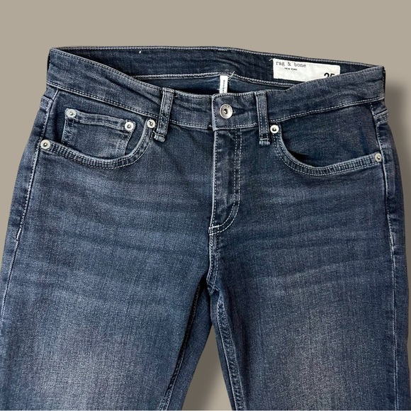 Rag & Bone ‘Dre’ Low-Rise Ankle Slim Boyfriend Jeans in “Fillmore” Size 25 - Picture 3 of 16